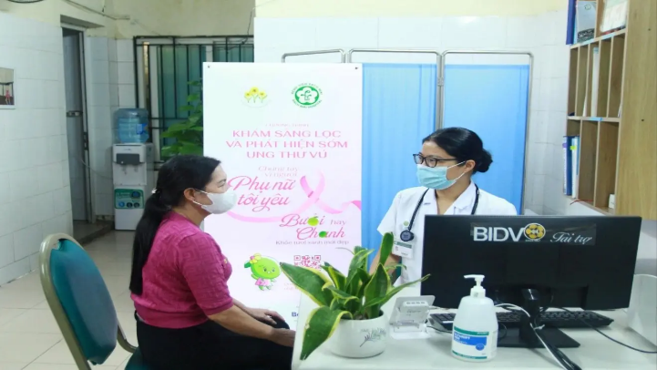 Hàng nghìn phụ nữ được tầm soát miễn phí ung thư vú